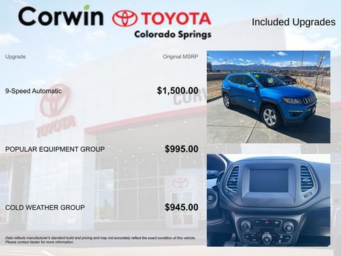 Used 2019 Jeep Compass Latitude w/ Popular Equipment Group image 4