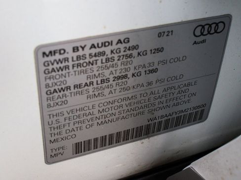 Used 2021 Audi Q5 2.0T Premium Plus w/ Premium Plus Package image 14