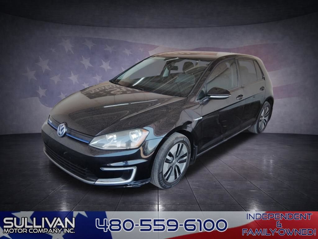 Used 2016 Volkswagen e-Golf SE w/ DC Fast Charging Package FWD image 1