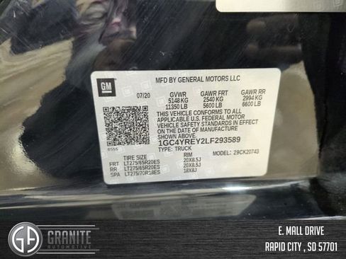 Used 2020 Chevrolet Silverado 2500 High Country w/ Safety Package II AWD/4WD image 30