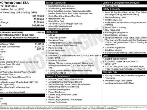 Used 2024 GMC Yukon Denali w/ Max Trailering Package AWD/4WD image 38
