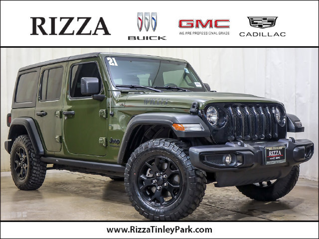 Used 2021 Jeep Wrangler Unlimited Sport AWD/4WD image 1