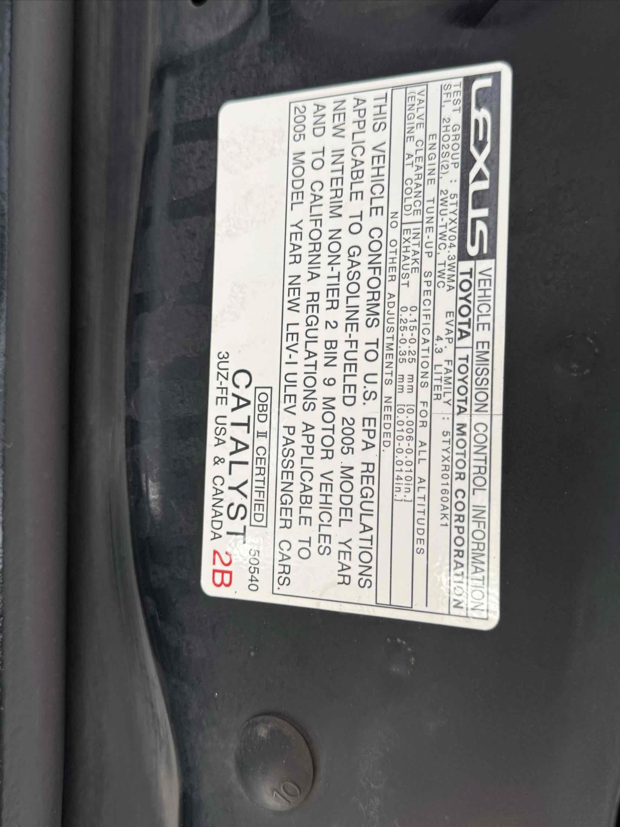 Used 2005 Lexus LS 430 RWD image 99