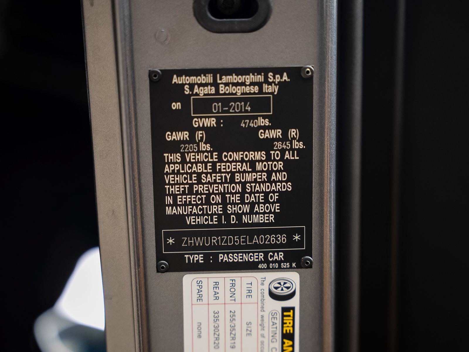 Used 2014 Lamborghini Aventador LP 700-4 AWD/4WD image 63