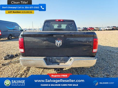 Used 2019 RAM 1500 Tradesman w/ Chrome Plus Package RWD image 8