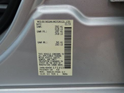 Used 2019 Nissan Altima 2.5 SV FWD image 26
