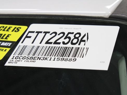 Used 2019 Chevrolet Colorado W/T w/ Custom Special Edition RWD image 34