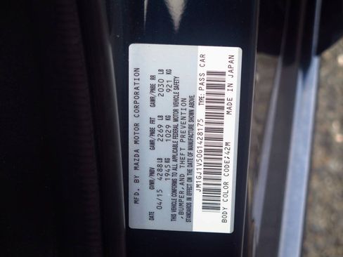 Used 2016 MAZDA MAZDA6 Touring FWD image 29