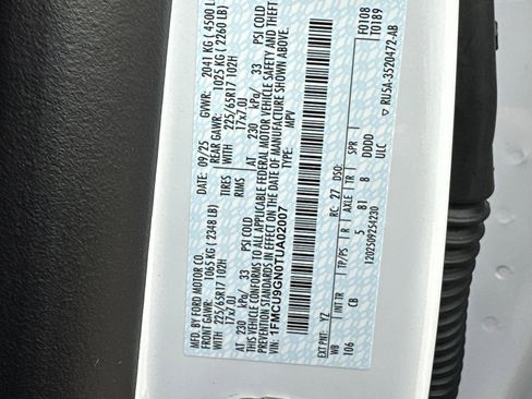 New 2026 Ford Escape Active w/ Tech Pack #1 image 33