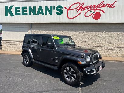 Used 2021 Jeep Wrangler Unlimited Sahara w/ Uconnect 4C Nav & Sound Group