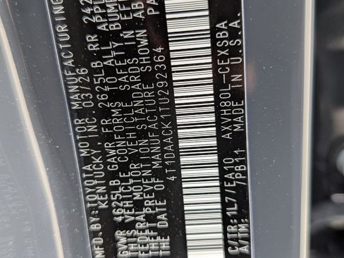 Used 2026 Toyota Camry SE w/ Convenience Package image 22