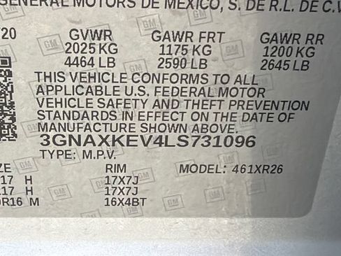 Used 2020 Chevrolet Equinox LT FWD image 34