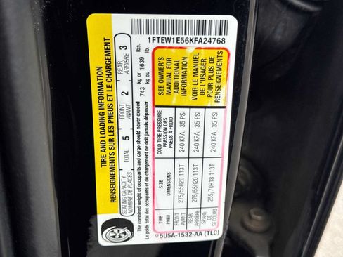 Used 2019 Ford F150 Lariat w/ Equipment Group 502A Luxury AWD/4WD image 35