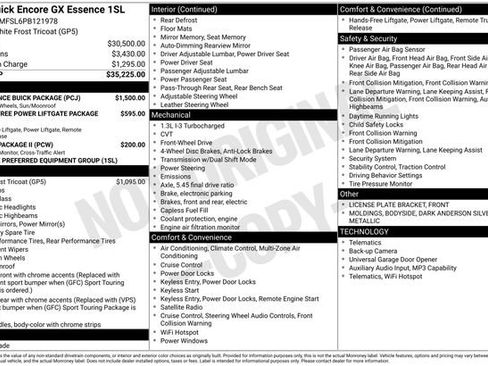 Used 2023 Buick Encore GX Essence w/ Experience Buick Package FWD image 7