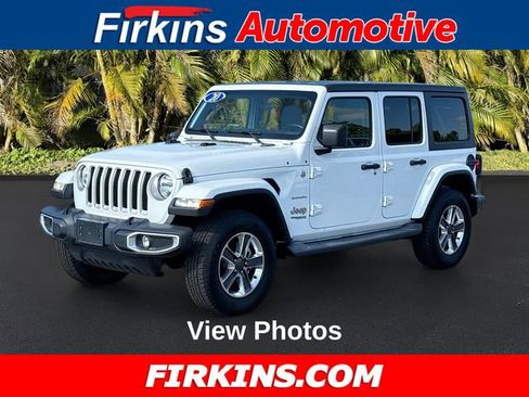 Used 2020 Jeep Wrangler Unlimited Sahara AWD/4WD image 1