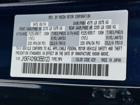 Used 2019 MAZDA CX-5 Touring FWD image 12