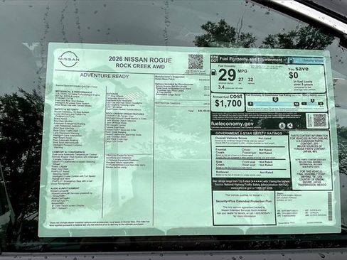 New 2026 Nissan Rogue Rock Creek image 13