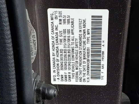 Used 2015 Honda CR-V LX image 27