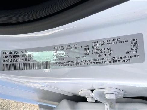 New 2026 RAM 1500 Warlock AWD/4WD image 15