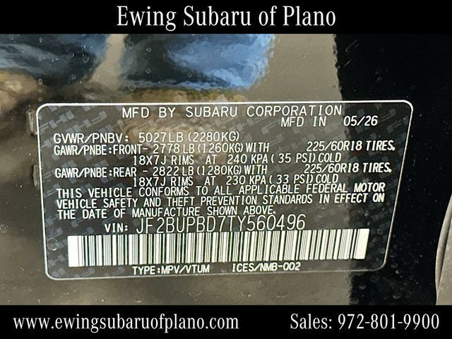 Used 2026 Subaru Outback Premium AWD/4WD image 34