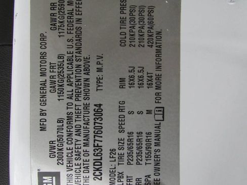 Used 2007 Pontiac Torrent 2WD w/ Preferred Package image 16