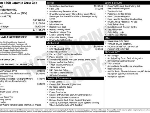 Used 2023 RAM 1500 Laramie AWD/4WD image 40