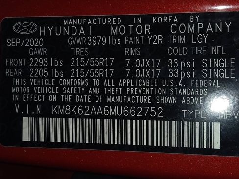 Used 2021 Hyundai Kona SEL Plus FWD image 33