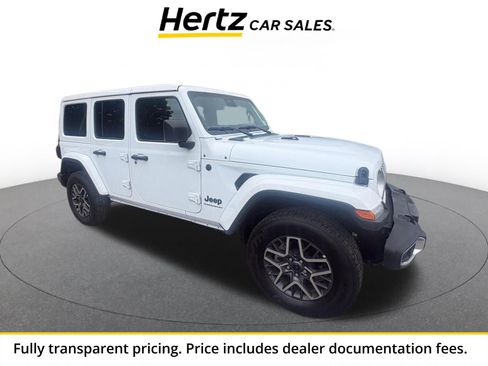 Used 2025 Jeep Wrangler Unlimited Sahara AWD/4WD image 1