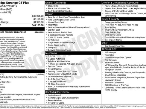 Used 2026 Dodge Durango GT AWD/4WD image 6