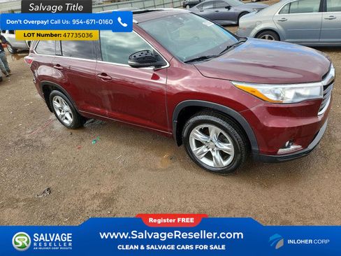 Used 2015 Toyota Highlander Limited Platinum image 5