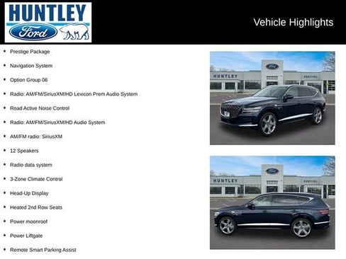 Used 2023 Genesis GV80 3.5T w/ Prestige Package AWD/4WD image 2