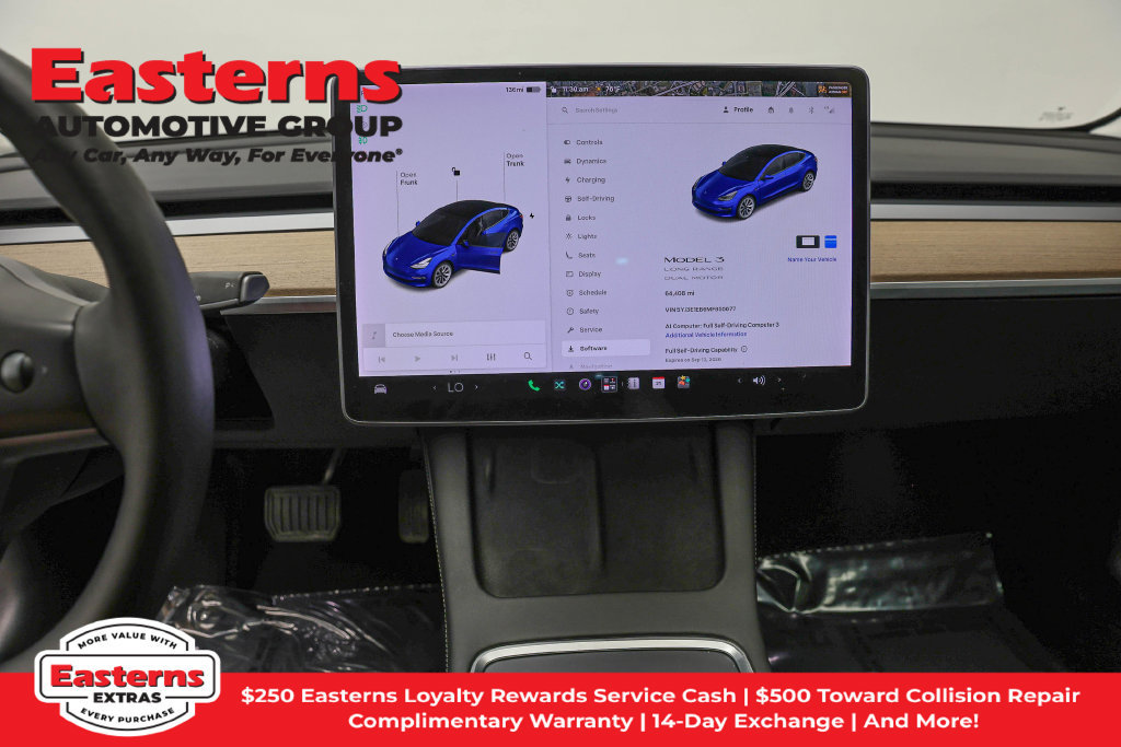 Used 2021 Tesla Model 3 Long Range AWD/4WD image 13