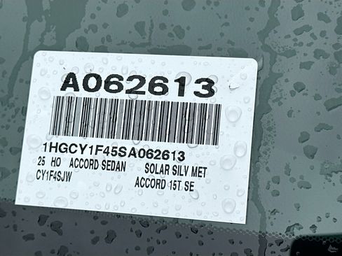 New 2025 Honda Accord SE image 26