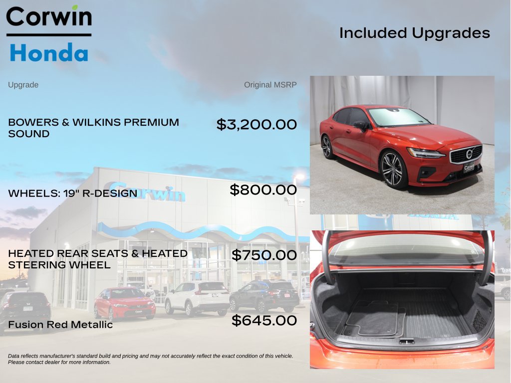 Used 2019 Volvo S60 T6 R-Design AWD/4WD image 4