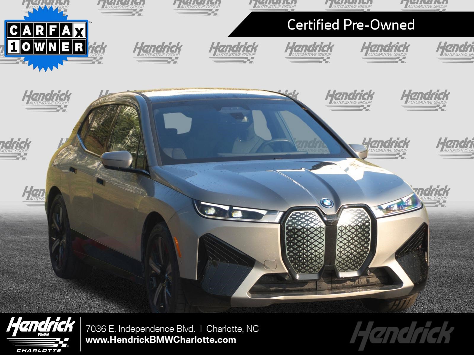 Certified 2024 BMW iX xDrive50 AWD/4WD image 1
