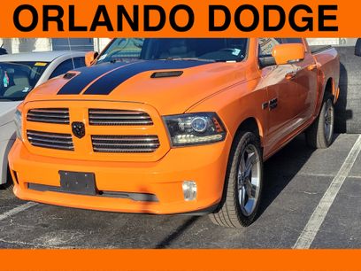 Used 2017 RAM 1500 Sport w/ Ignition Orange Sport Package
