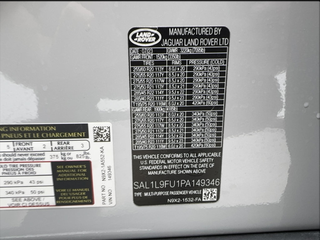 Used 2023 Land Rover Range Rover Sport SE Dynamic AWD/4WD image 53