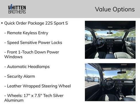 Used 2020 Jeep Wrangler Unlimited Sport S AWD/4WD image 8