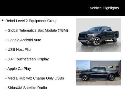 Used 2022 RAM 1500 Rebel w/ G/T Package image 21