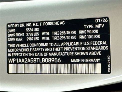 Used 2026 Porsche Macan Turbo AWD/4WD image 26