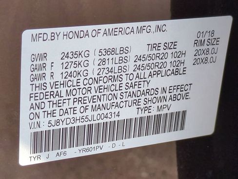 Used 2018 Acura MDX FWD w/ Technology Package image 33