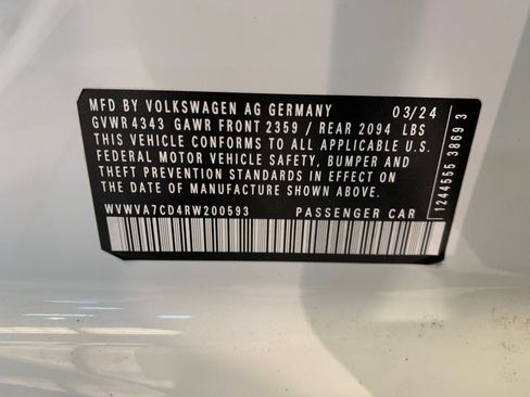 Used 2024 Volkswagen GTI Autobahn FWD image 59