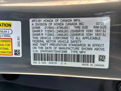 Used 2025 Honda CR-V EX-L image 34