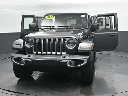 Used 2021 Jeep Wrangler Unlimited Sahara w/ Cold Weather Group AWD/4WD image 49