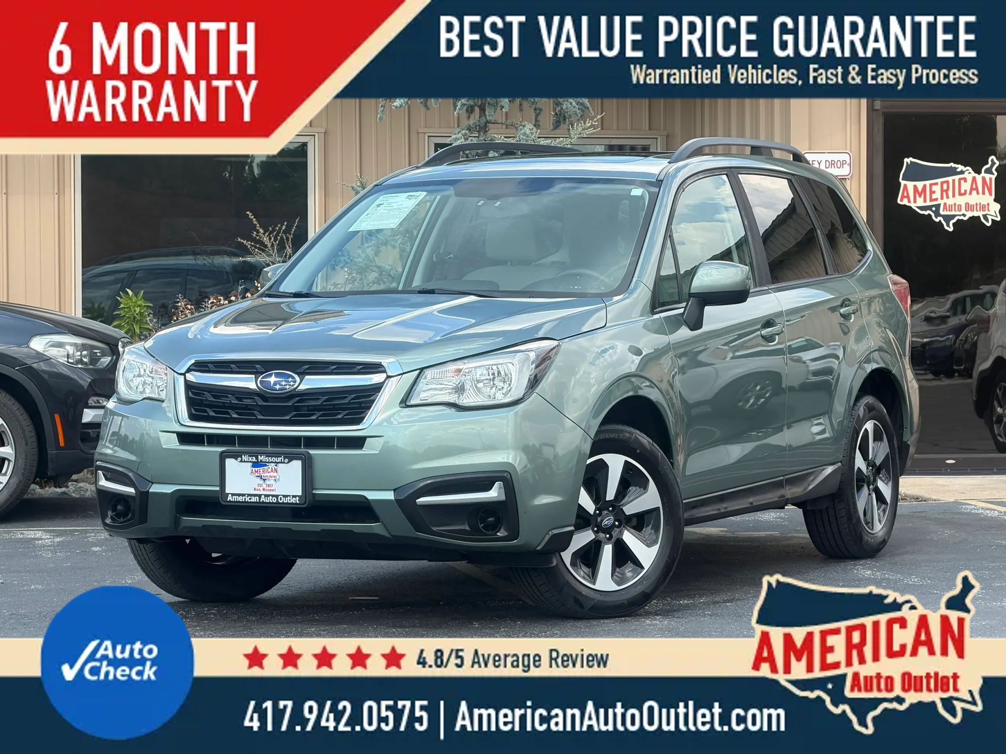 Used 2018 Subaru Forester 2.5i Premium w/ All-Weather Package AWD/4WD image 1
