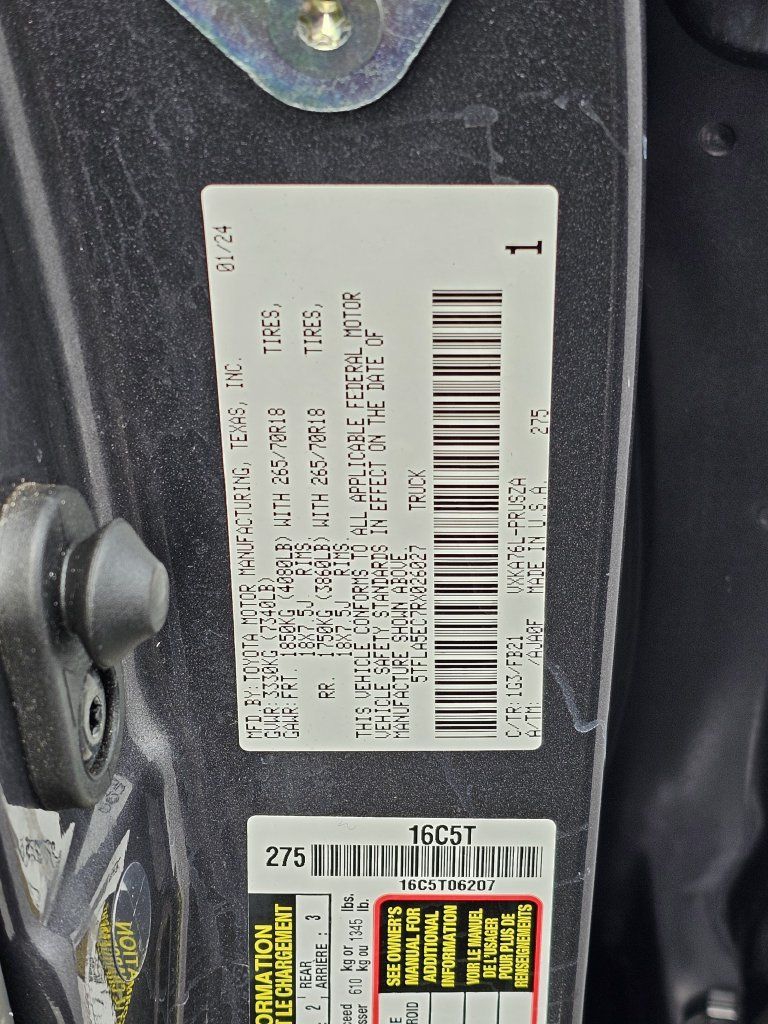Used 2024 Toyota Tundra SR5 AWD/4WD image 29