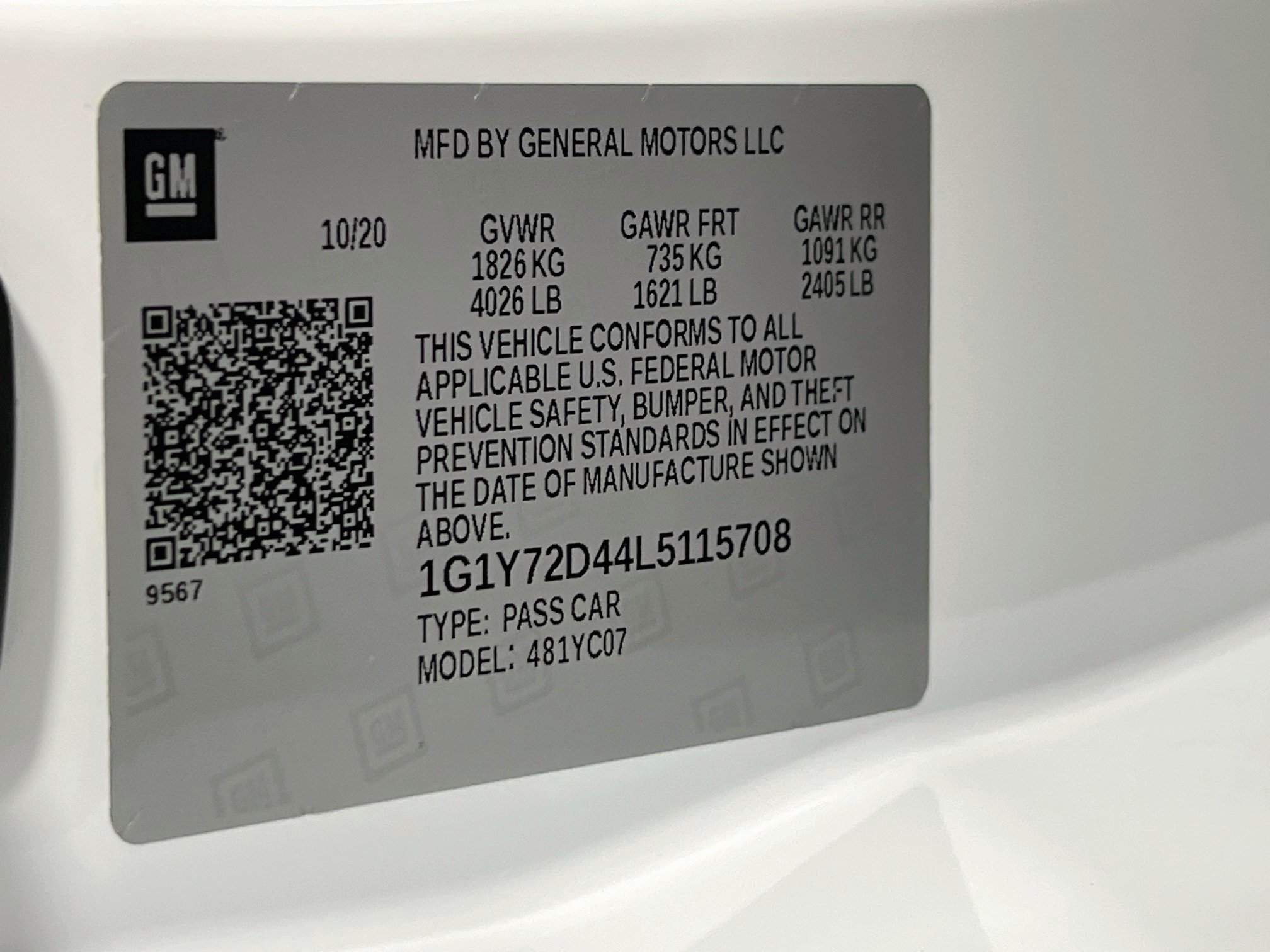 Used 2020 Chevrolet Corvette Stingray Preferred Cpe w/ 2LT Preferred Equipment Group RWD image 28