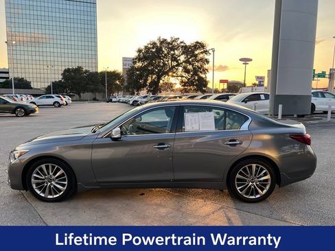 Used 2021 INFINITI Q50 Luxe w/ All Weather Package AWD/4WD image 4