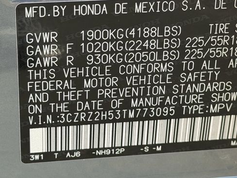 New 2026 Honda HR-V Sport image 25