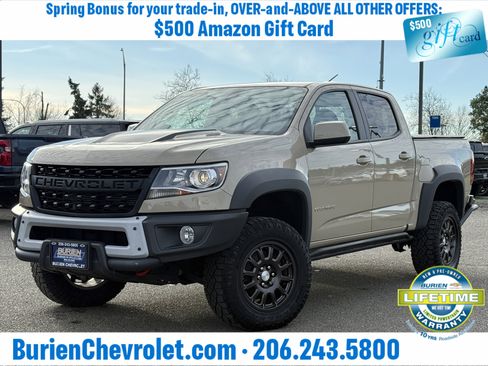 Used 2021 Chevrolet Colorado ZR2 w/ Colorado ZR2 Bison Edition image 1
